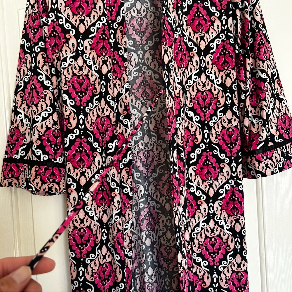 Linea Donatella Floral Robe S/M - Picture 5 of 7